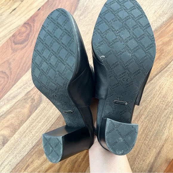 Vionic Lacey black leather open heel ankle boots - Picture 7 of 10